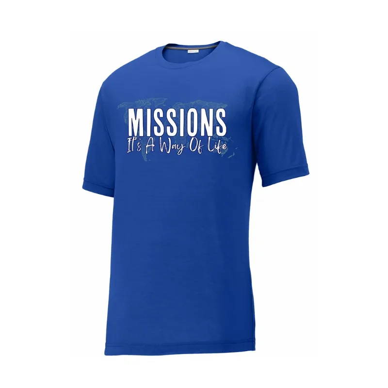 Blue Missions T-Shirt
