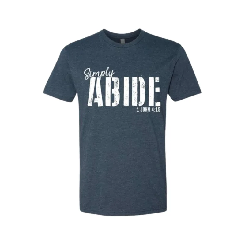 Simply Abide Navy T-Shirt